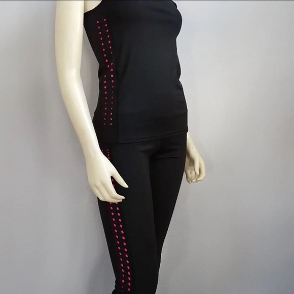 High Waist Workout Leggings tank set CLEARANCE - Picture 3 of 7